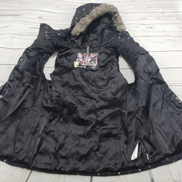 Burton Jacket Vest Size XS Dry Ride Hoodie Zip Up - Picture 3 of 8